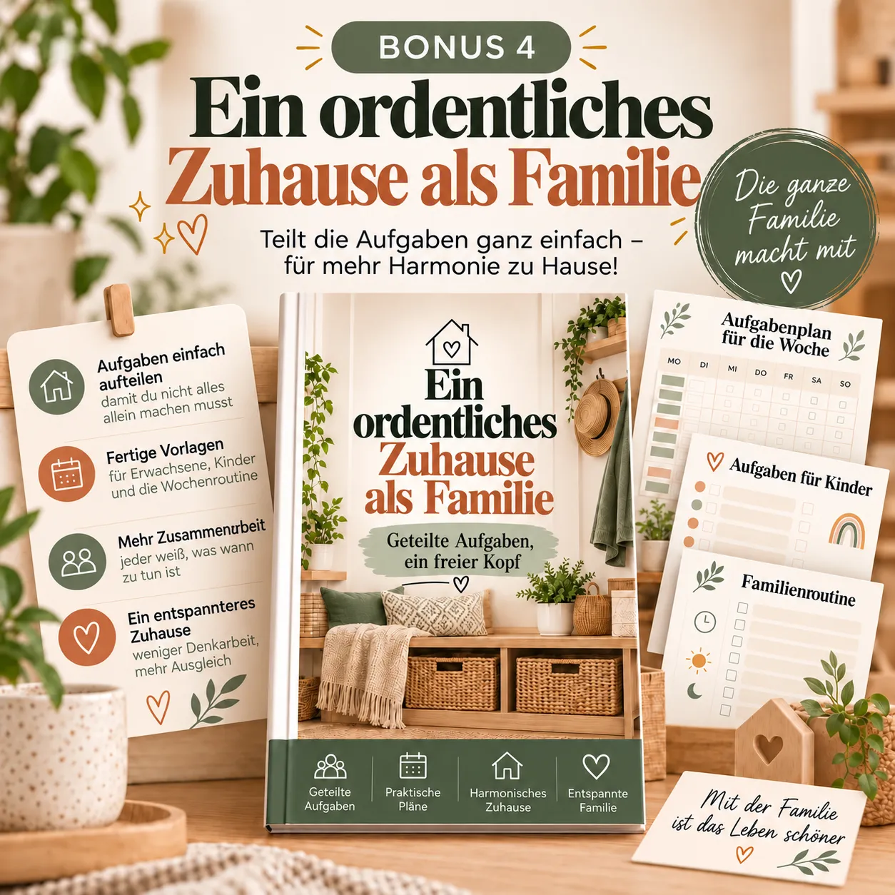 Ordnung mit der ganzen Familie