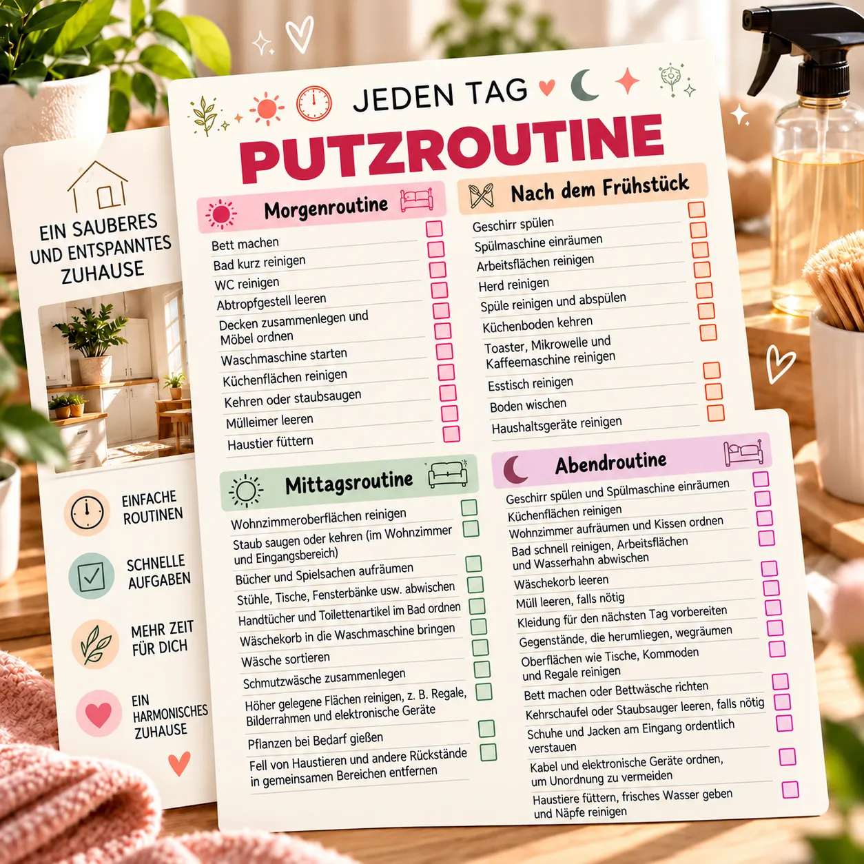 Putzroutinen des Planers